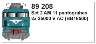 LS Models LS89208 - H0 - Stromabnehmer AM11 für BB 16500 (2 Stück)